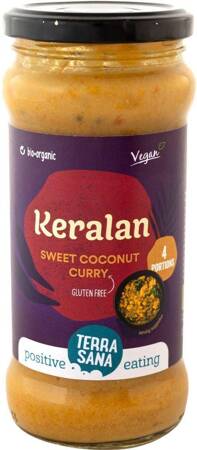 SOS CURRY INDIAN KORMA BEZGLUTENOWY BIO 350 g - TERRASANA