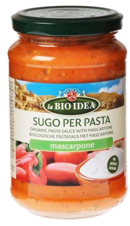 SOS POMIDOROWY Z MASCARPONE BIO 340 g - LA BIO IDEA