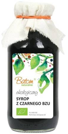 SYROP Z CZARNEGO BZU BIO 330 ml - BATOM