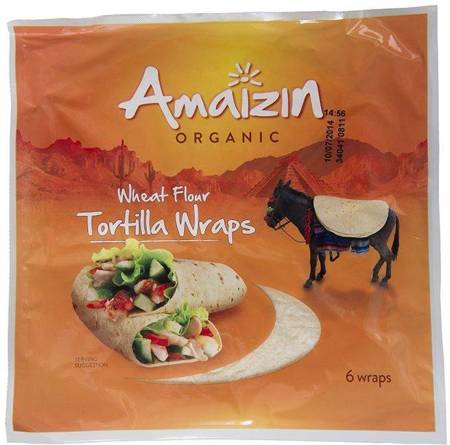 TORTILLA WRAPS BIO 240 g - AMAIZIN