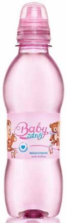 WODA ŹRÓDLANA NIEGAZOWANA GIRL 250 ml - BABY ZDRÓJ