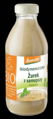 ŻUREK Z SAMOPSZY KONCENTRAT DEMETER BIO 320 ml - KOWALEWSKI